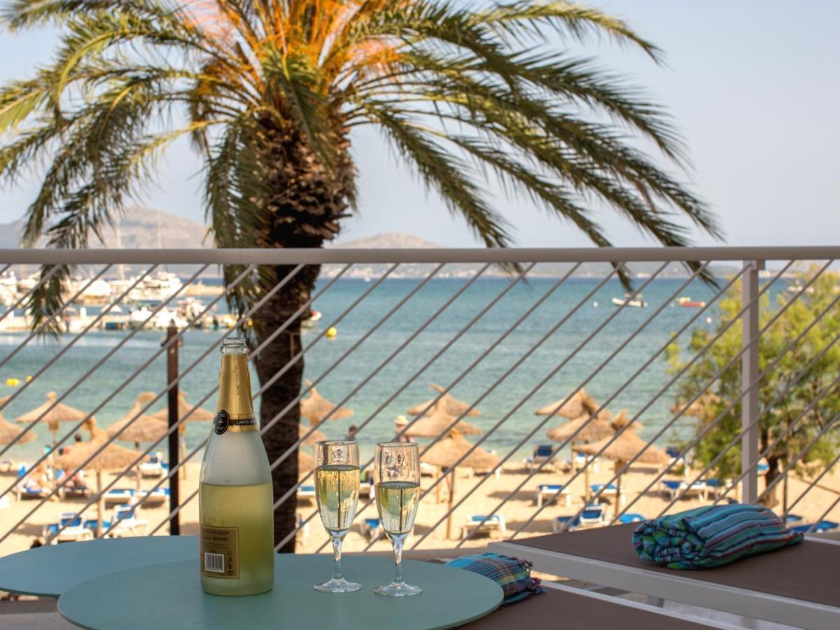 'Can Ventet' First Line Beach Puerto Pollensa Exterior foto