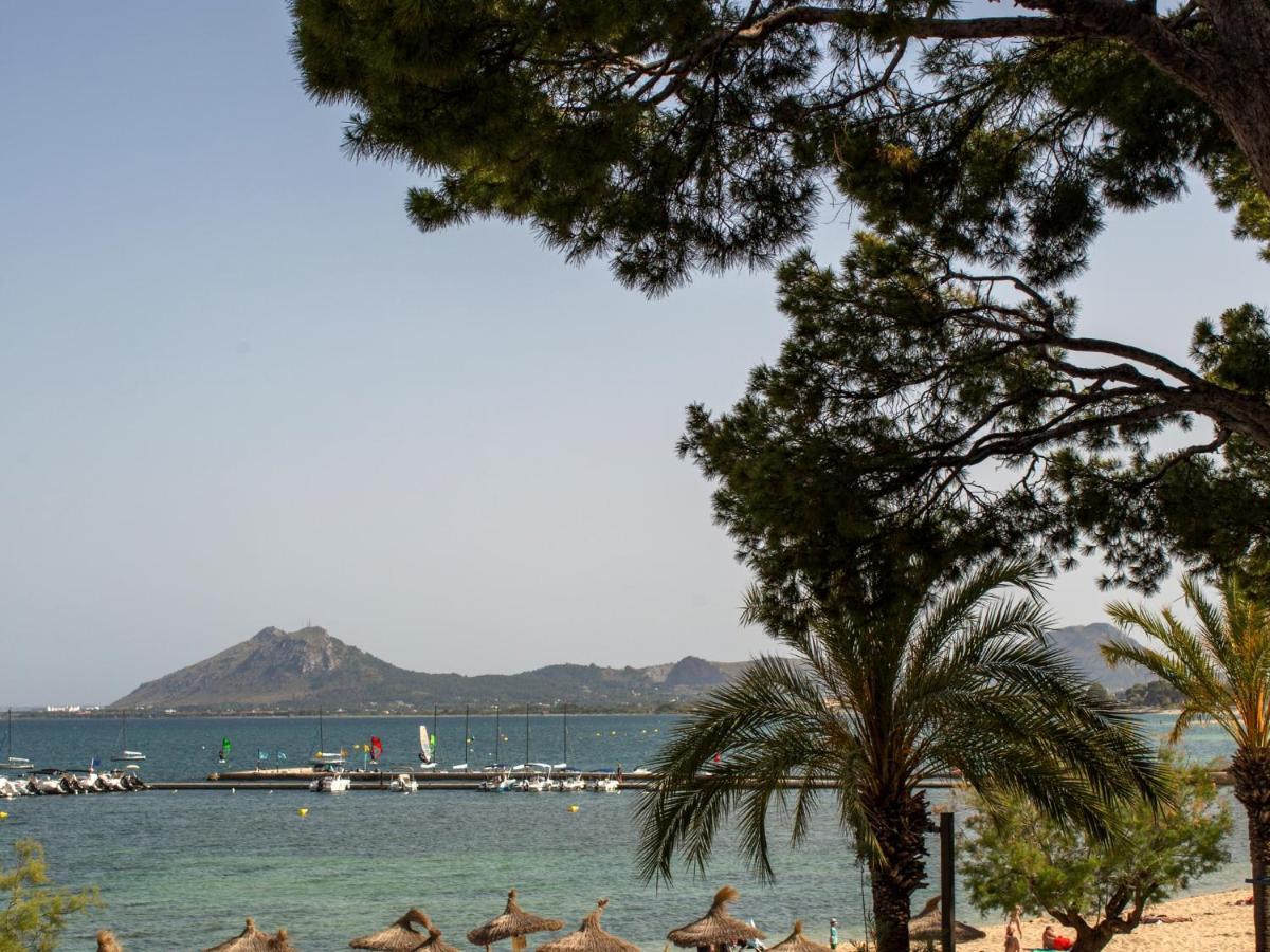 'Can Ventet' First Line Beach Puerto Pollensa Exterior foto