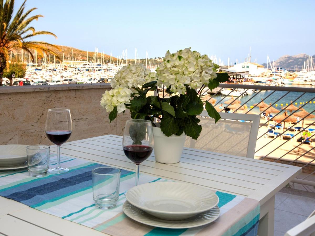 'Can Ventet' First Line Beach Puerto Pollensa Exterior foto