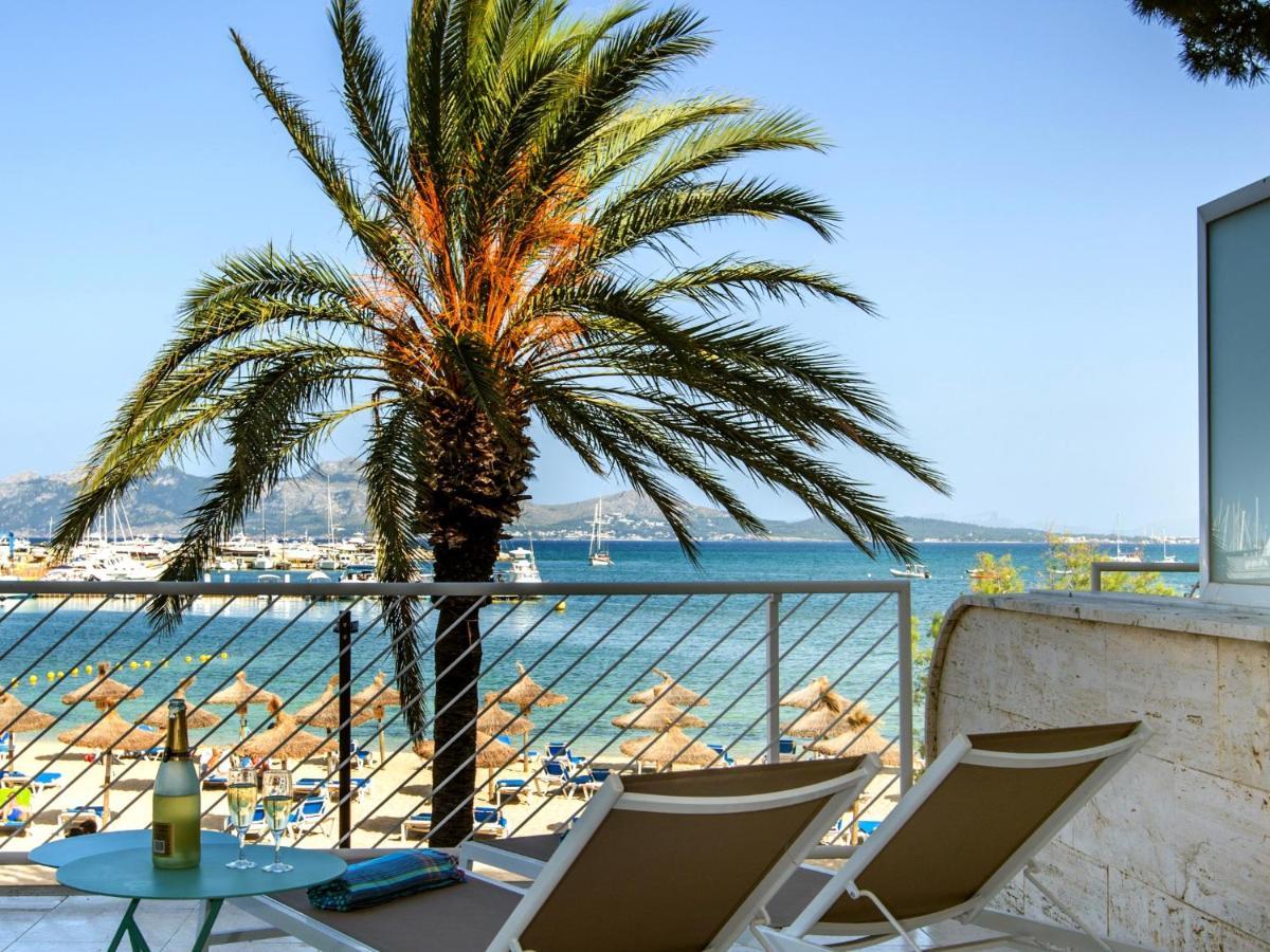'Can Ventet' First Line Beach Puerto Pollensa Exterior foto
