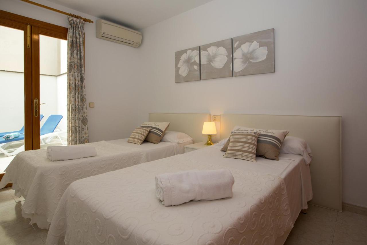 'Can Ventet' First Line Beach Puerto Pollensa Exterior foto